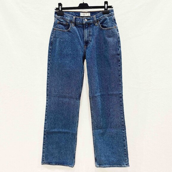 Abercrombie & Fitch Dark Marble Low Rise Baggy Jean size 25 Regular - Picture 7 of 14